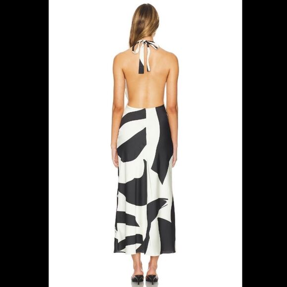 Bardot Citron Midi Dress - Picture 4 of 5